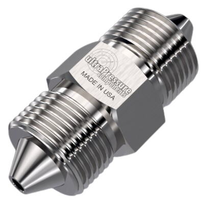 5404-4H9H | 1/4" HP Male x 9/16" HP Male, Stainless Steel - 60K psi