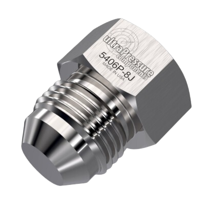 5406P-16J | 1" JIC Plug, Stainless Steel - 10K psi