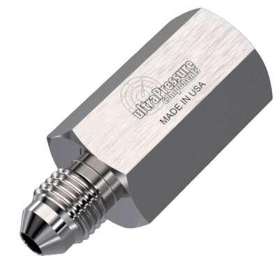 5406-4N6J | 1/4" Female NPT x 3/8" JIC Male, Stainless Steel - 15K psi