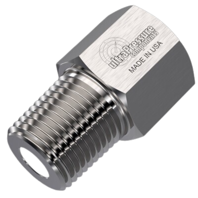 5406-12N4N | 3/4" Female NPT x 1/4" Male NPT, Stainless Steel - 10K psi