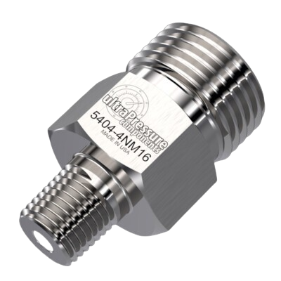 5404-12NM9 | 3/4" Male NPT x 9/16" Type M Male, Stainless Steel - 10K psi